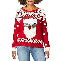 Blizzard Bay Junior's Jolly Santa Tunic Christmas Sweater
