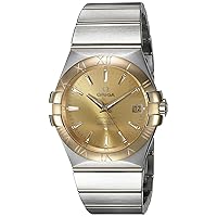 Omega Men's 123.20.35.20.08.001 Constellation Champagne Dial Watch