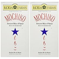 Mochiko Sweet Rice Flour, 16 Ounce, Pack of 2