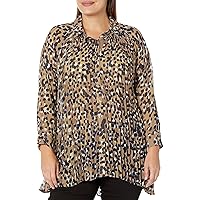 Women's Plus Size Shirt Teresa Pleat