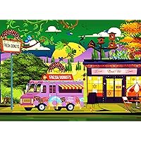 Lockdown 500 Piece Puzzles for Adults - Jigsaw Puzzles-This Adult Puzzles is a Unique Puzzle in Theme of Pandemic - Peaceful Nature Puzzle with-Plant-Love-Spring - 19.5”Lx14.5”W