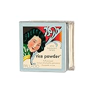 Palladio Rice Powder, Translucent, Loose Setting Powder, Absorbs Oil, Leaves Face Looking and Feeling Smooth, Helps Makeup Last Longer For a Flawless, Fresh Look