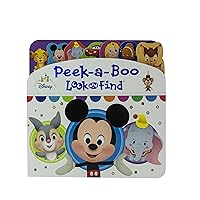 Disney Baby Mickey, Lion King, Princess, and More! - Peek-a-Boo Lift-a-Flap Look and Find Board Book- PI Kids Disney Baby Mickey, Lion King, Princess, and More! - Peek-a-Boo Lift-a-Flap Look and Find Board Book- PI Kids Board book