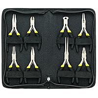 General Tools 8-Piece Mini Plier Set #938 With Zipper Case