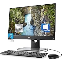 Dell OptiPlex 7480 All-in-One Desktop, 24-inch Touchscreen FHD Display, i7-10700 Upto 4.8GHz, 16GB RAM, 1TB NVMe SSD, Webcam, DisplayPort, HDMI, SD-Card, USB Type-C - Windows 10 Pro (Renewed)