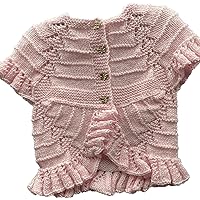 Hand Knitted Baby Cardigans,Pack of 3, Age variation 6 months