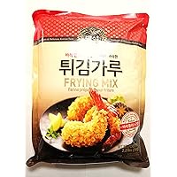 CJ Beksul Korean Shrimp Tempura Frying Mix, 2.2 lbs (1kg)