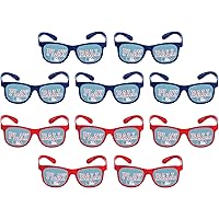Amscan 251097 Rawlings™ Baseball Collection Printed Eyeglasses, Party Favor | 10 piece