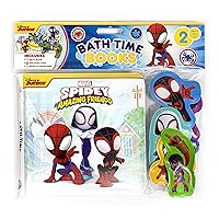 Spidey and his Amazing Friends Bath Time Books (EVA Bag) with Suction Cups and Mesh Bag Spidey and his Amazing Friends Bath Time Books (EVA Bag) with Suction Cups and Mesh Bag Bath Book
