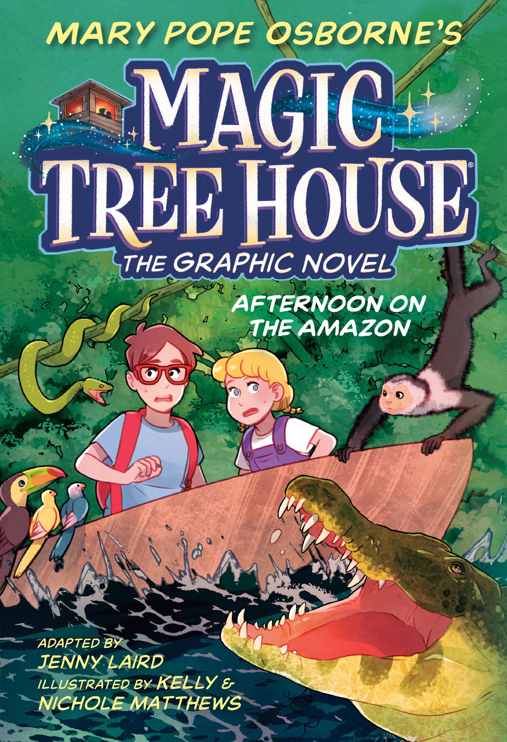 Afternoon on the Amazon Graphic Novel (Magic Tree House (R))