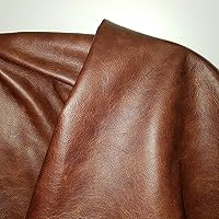 NAT Leathers™ Brown Tan Cognac 22 to 24 Square Feet (22-24 Sq.ft (32