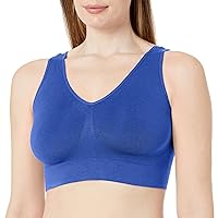 JUST MY SIZE Women's Pure Comfort Light Support Pullover Wireless T-Shirt Bra (Retired Colors)