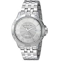 Raymond Weil Men's 8160-ST-00658 Analog Display Swiss Quartz Silver Watch