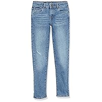 HUDSON Girls' Full-Length Stretch Denim Pants & Jeggings, Skinny Fit, High Rise Waist