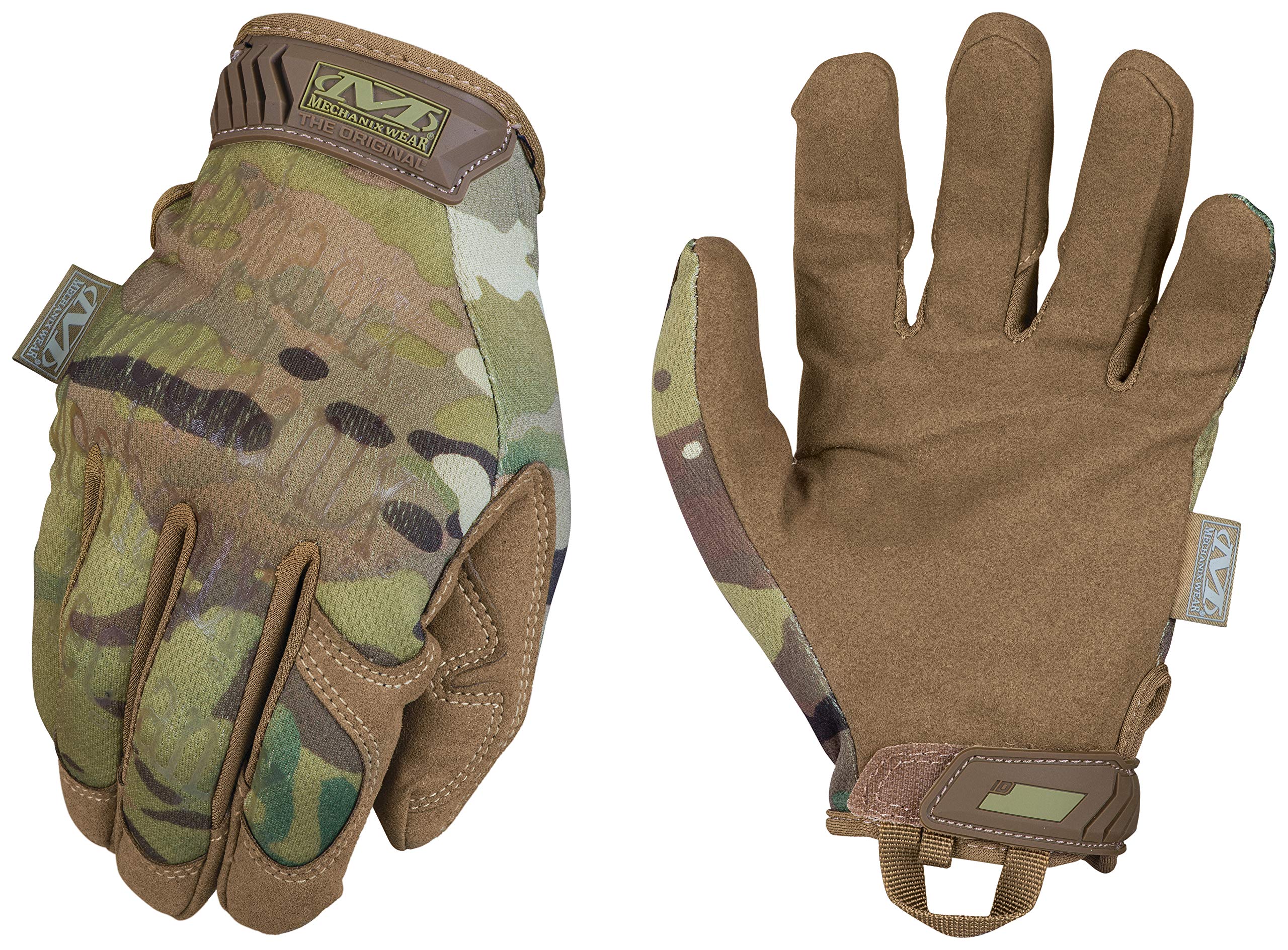 Mechanix Wear: The Original Tactical Work Gloves with Secure Fit, Flexible Grip for Multi-Purpose Use, Durable Touchscreen Safety Gloves for Men (Camouflage - MultiCam, XX-Large)