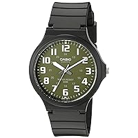 Casio Men's 'Easy To Read' Quartz Black Casual Watch (Model: MW240-3BV)
