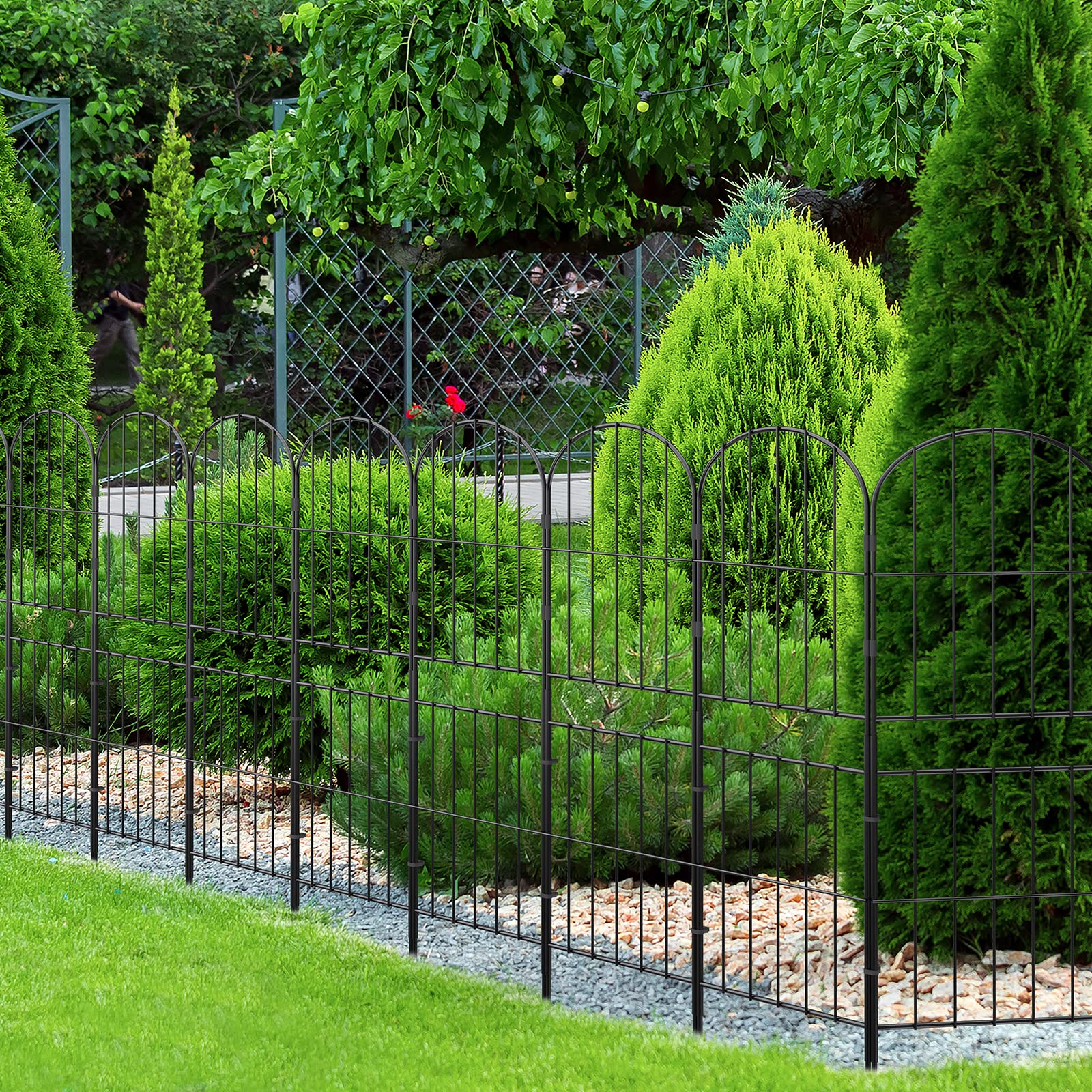 Mua OUSHENG Decorative Garden Fence Fencing 10 Pack, 37.5in (H) x ...
