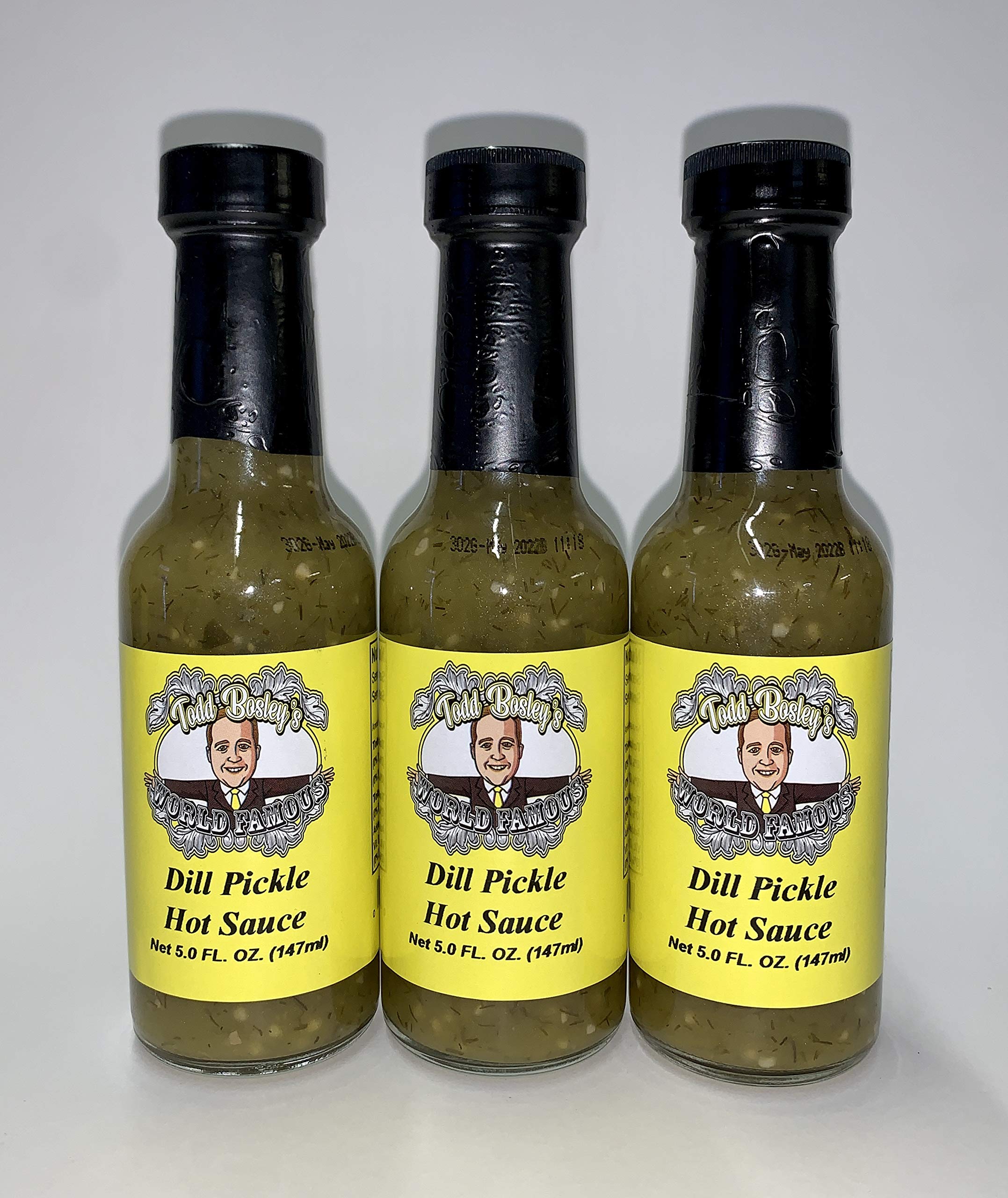 Todd Bosley's World Famous Dill Pickle Hot Sauce (3 Pack)