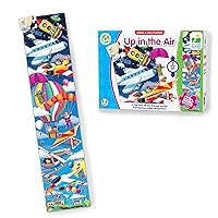 The Learning Journey: Long & Tall Puzzle - Up in The Air- Kids Height Chart Puzzle - 5 Foot Tall - Toddler Children Learning Preschool - Age 3 and Up Award-Winning Toys