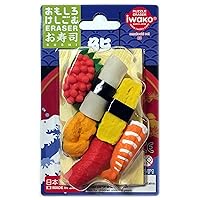 Iwako Japanese Eraser Set - Sushi Assortment