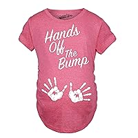 Maternity Hands Off The Bump Cute Pregnancy Shirt Fun Pregnant Gift Announcement