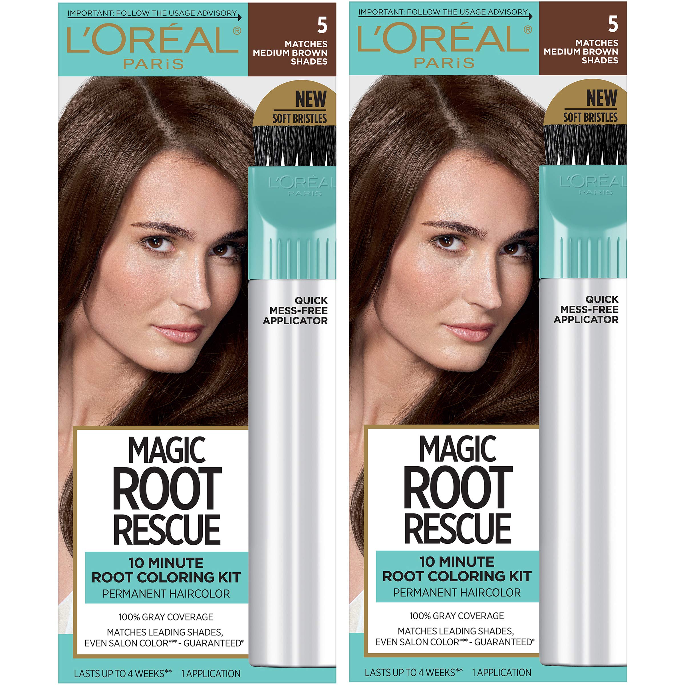 L'Oréal Paris Root Rescue Medium Brown 5 2PK