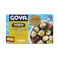 Goya Foods Octopus Style Squid Pieces in Garlic Sauce, 4 Ounce