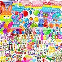1000 Pcs Party Favors for Kids Fidget Toys Pack Birthday Gift Toys Goodie Bags Pinata Stuffers Sensory Toy Treasure Box Birthday Party Stocking Stuffers for Classroom