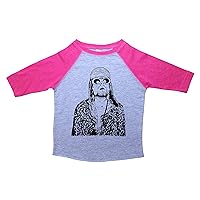 Baffle Kurt Cobain Baseball Toddler Tee/Kurt/Unisex Toddler Shirt