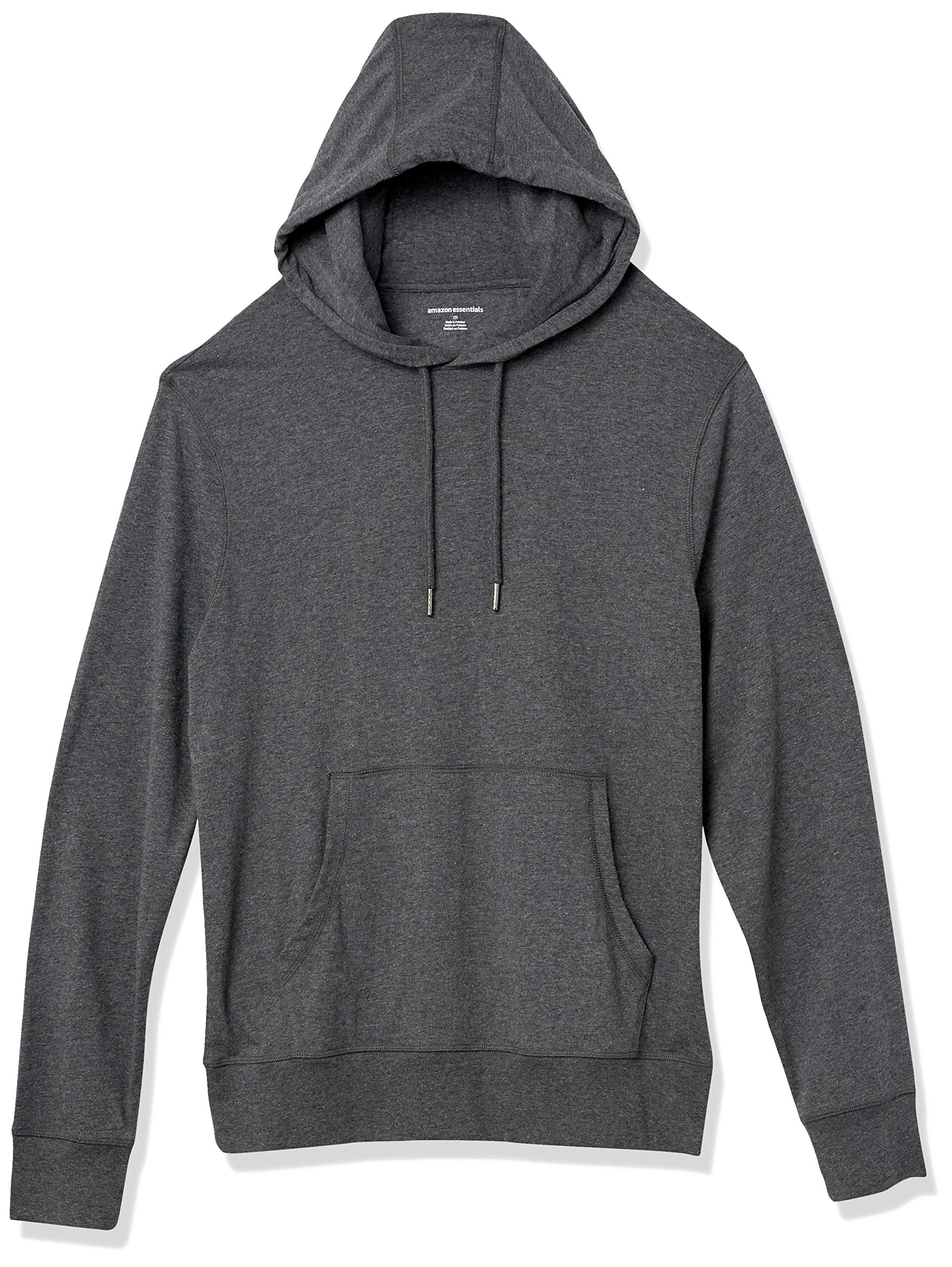 Amazon Essentials Men's Lightweight Jersey Pullover Hoodie