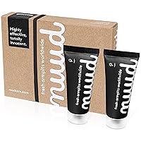 NUUD Smarter Pack Black | Natural vegan cream deodorant against sweat odor | Natural cosmetics without aluminum, alcohol, chemicals and animal testing | Bio-plastic sugarcane tube | Lasts for up to 20 weeks (2 x 20ml) | Unisex