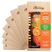 Grilling Planks - 8 Pack Cedar - Premium 5.5 x 11.5