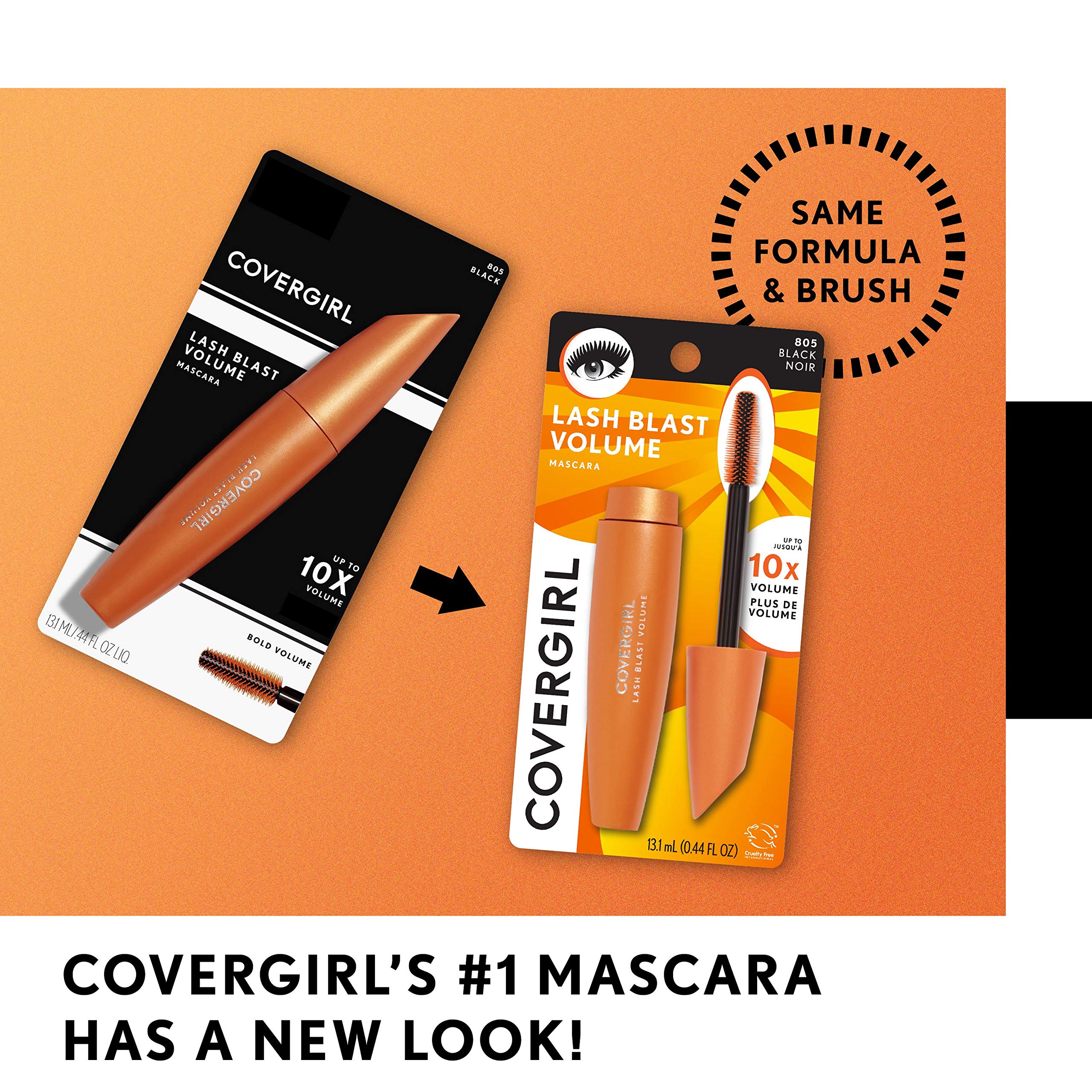 COVERGIRL LashBlast Volume Mascara and Perfect Point Plus Eyeliner, Very Black/Black Onyx, Combo 1 (Packaging May Vary)