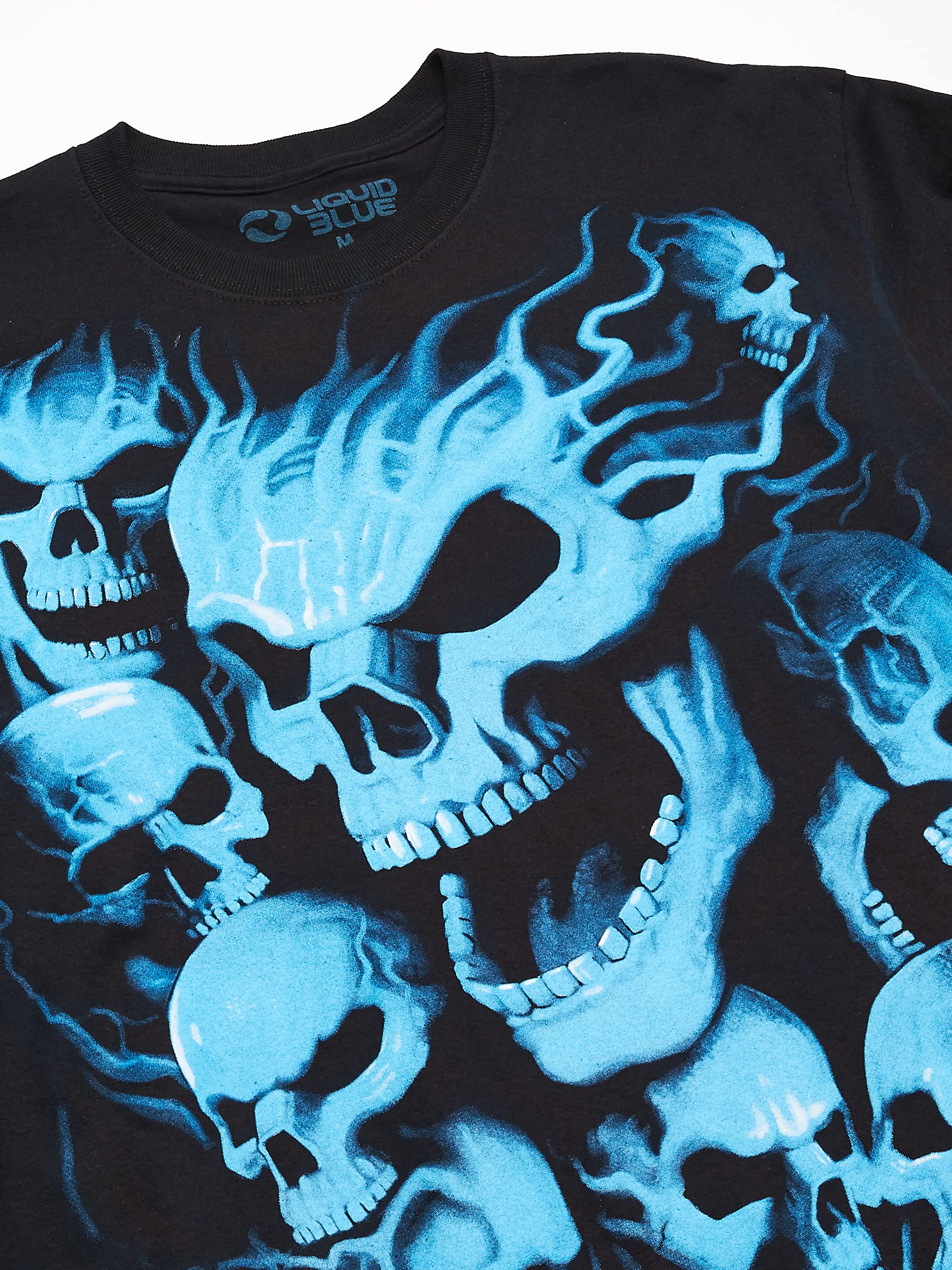 Liquid Blue Men's Vampire Skulls T-Shirt