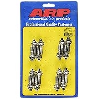 ARP 400-8032 8mm x 1.25 x 38mm Stainless Steel Stud and Nut Kit - 16 Piece