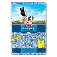 Kaytee Clean & Cozy Blue Bedding For Guinea Pigs, Rabbits, Hamsters, Gerbils and Chinchillas, 49.2 Liter