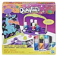 Play-Doh DohVinci Cosmic Art Set with Easel and Storage Caddy Brand - Art Supplies for Kids and Tweens