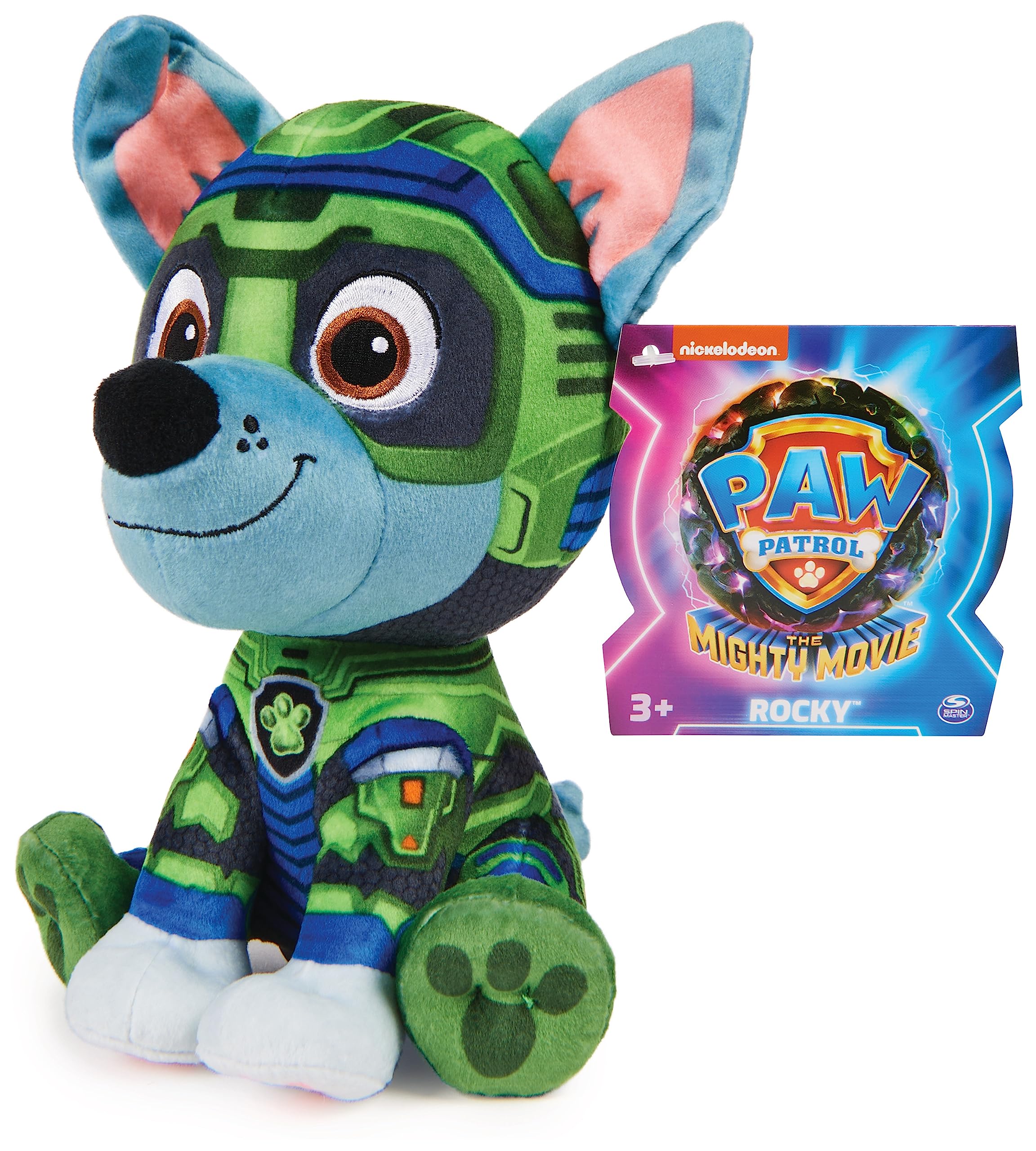 Paw Patrol GUND Mighty Movie Chase, 17 cm, Original Plush Toy for The 2023 Film Film, Ideal for Recreating Cinema Adventures and as a Favourite Cuddly Toy, Toy for Children from 1 Year