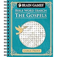 Brain Games - Bible Word Search: The Gospels - Large Print Brain Games - Bible Word Search: The Gospels - Large Print Spiral-bound