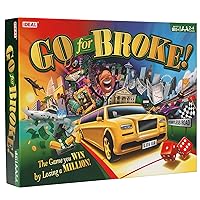 | Go for Broke: The Game You Win by Losing a Million!| Classic Games | for 2-4 Players | Ages 8+