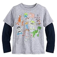 Disney Pixar Toy Story 4 Layered T-Shirt for Kids Multi