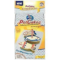 Cat Birthday Cake Kit 859989002778 Diy Healthy Frosted 3 Small Fish Pet Cake, 3.5