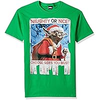 STAR WARS Officially Licensed Naughty Or Nice Men's Tee