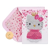 Hello Kitty Birthday Card for Girl (Birthday Princess)