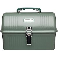 Classic Lunch Box, Hammer Tone Green, 5.5-Quart