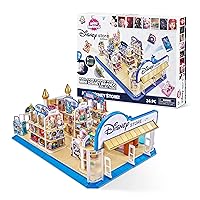 5 Surprise Mini Brands Disney Toy Store Playset by Zuru - Disney Toy Store Includes 5 Exclusive Mystery Mini's, Store and Display Mini Collectibles, Toy for Kids, Teens, and Adults
