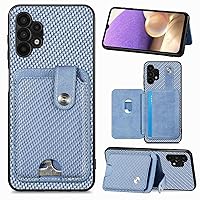 Phone Flip Case Multifunctional Case Compatible with Samsung Galaxy A32 5G Case w Card Slot, Shockproof TPU Protective Case Ultra Slim Protective Phone Case,Anti-Fingerprint Anti-Scratch Case phone pr