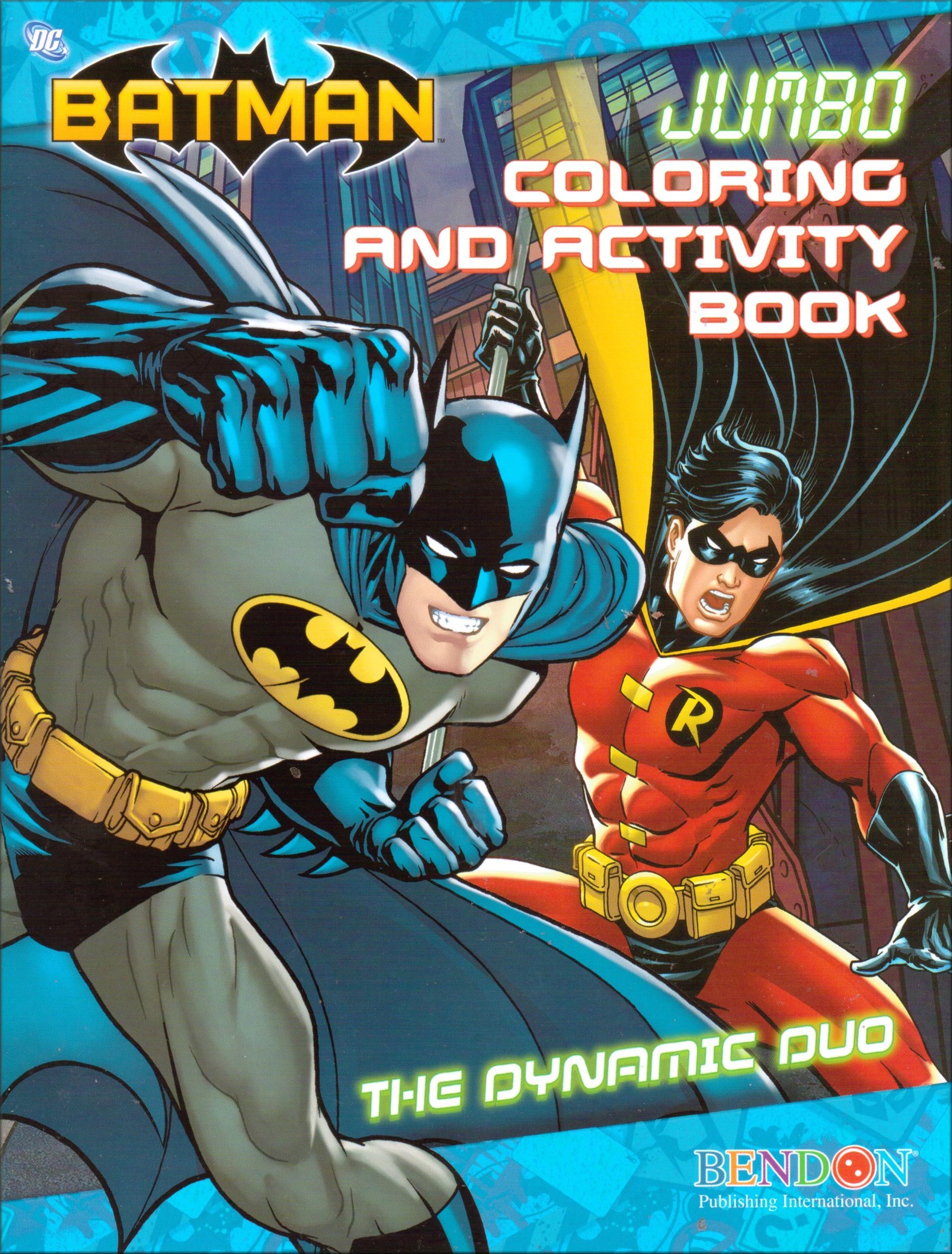 BATMAN Jumbo Coloring and Activity Book