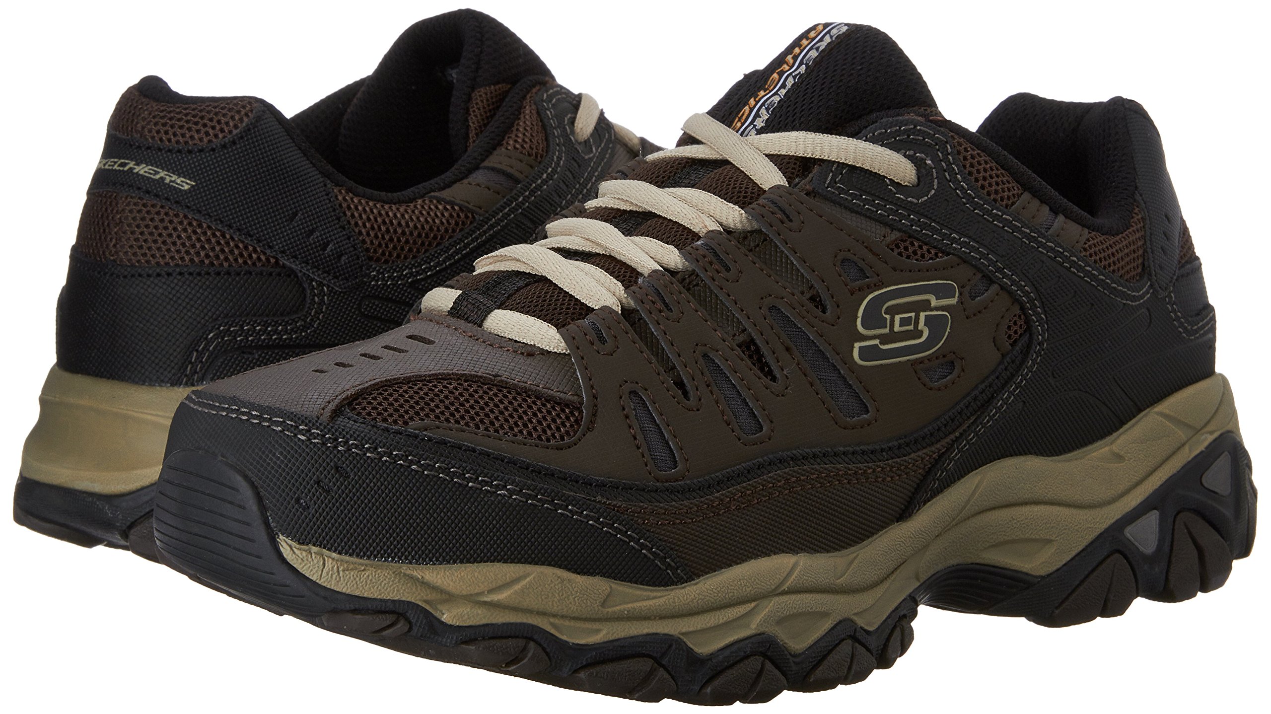 Skechers Men's Afterburn Memory-Foam Lace-up Sneaker