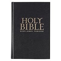 KJV Holy Bible, Pew and Worship Bible Large Print Red Letter Edition Hardcover - Ribbon Marker, King James Version, Black